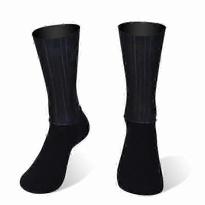Antideslizante Silicona Verano Aero Calcetines Whiteline Calcetines de Ciclismo Hombres Bicicleta Deporte Running Calcetines De Bicicleta Calcetines Ciclismo