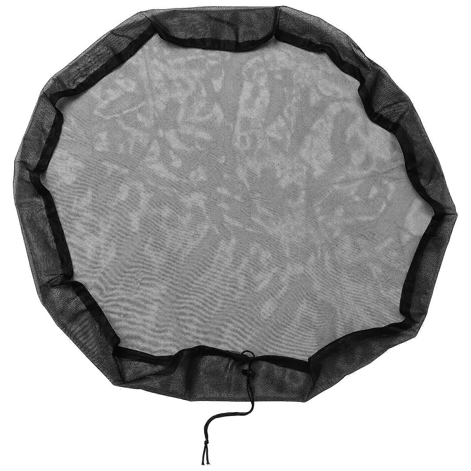 Water Collection Buckets Mesh Cover Practical Design Outdoor Use Insect Prevention 95X95X1CM 1Pack