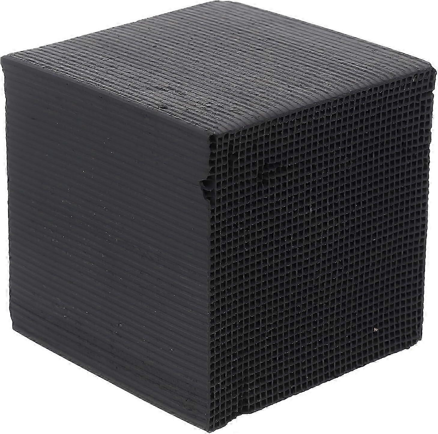 Cube de purification d’eau d’abreuvoir Filtre d’aquarium domestique Filtre à charbon actif Cube Aquarium-ss