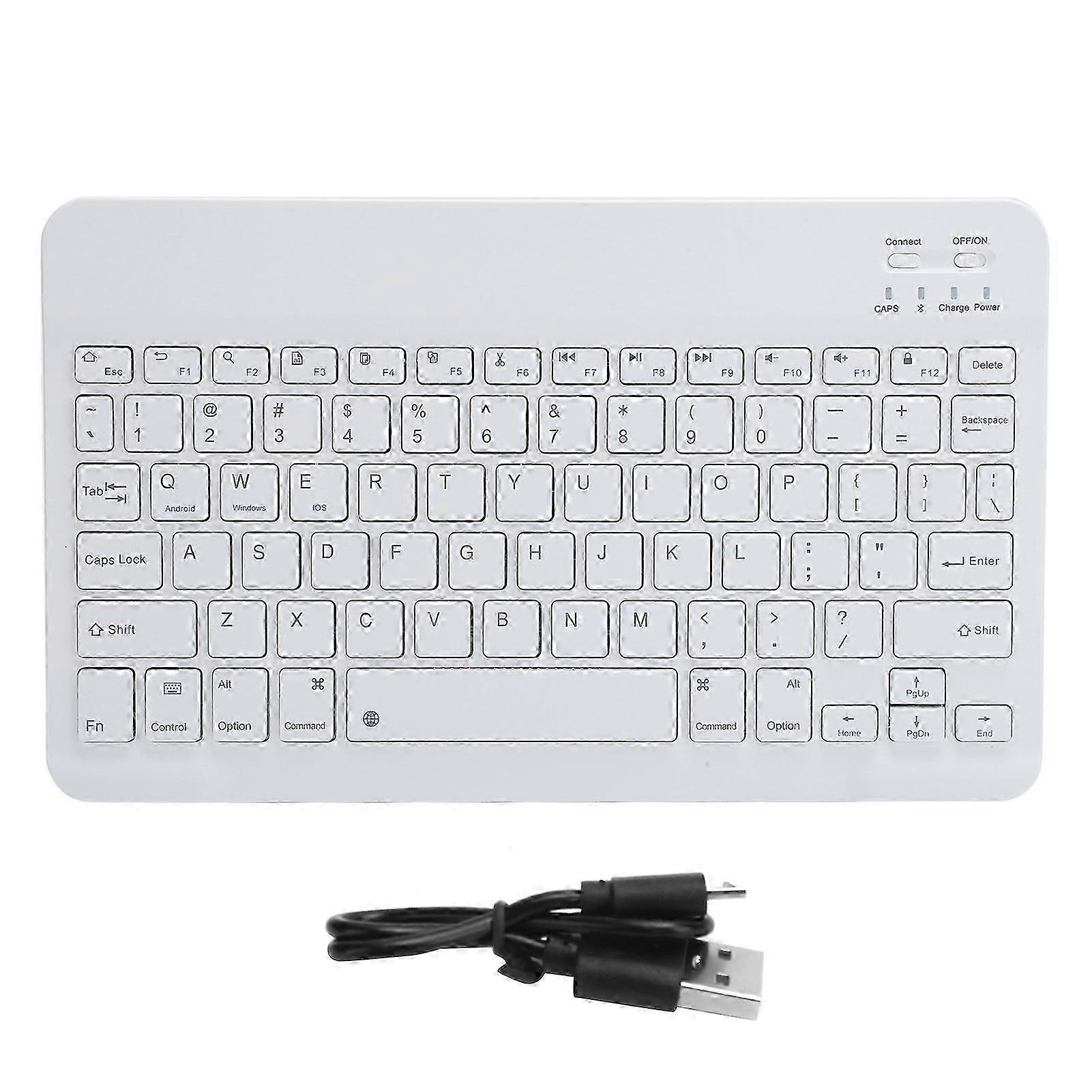 HB030 13in 78?Key Keyboard Bluetooth 3.0 Portable Keyboard for Tablet Computers