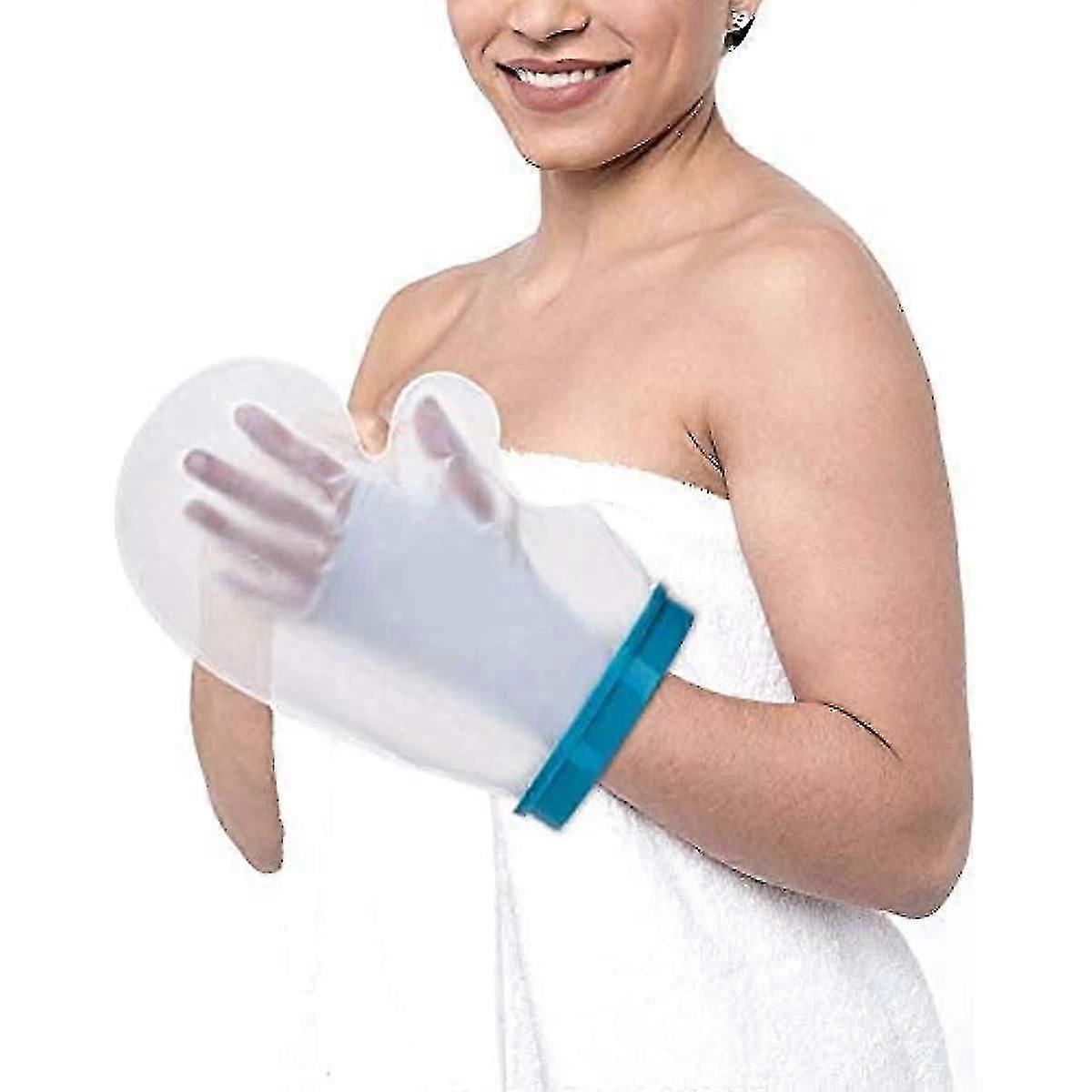 Waterproof Shower Cast Cover Protector for Hands - Reusable & Durable Sleeve Bag for Wrists & Burns