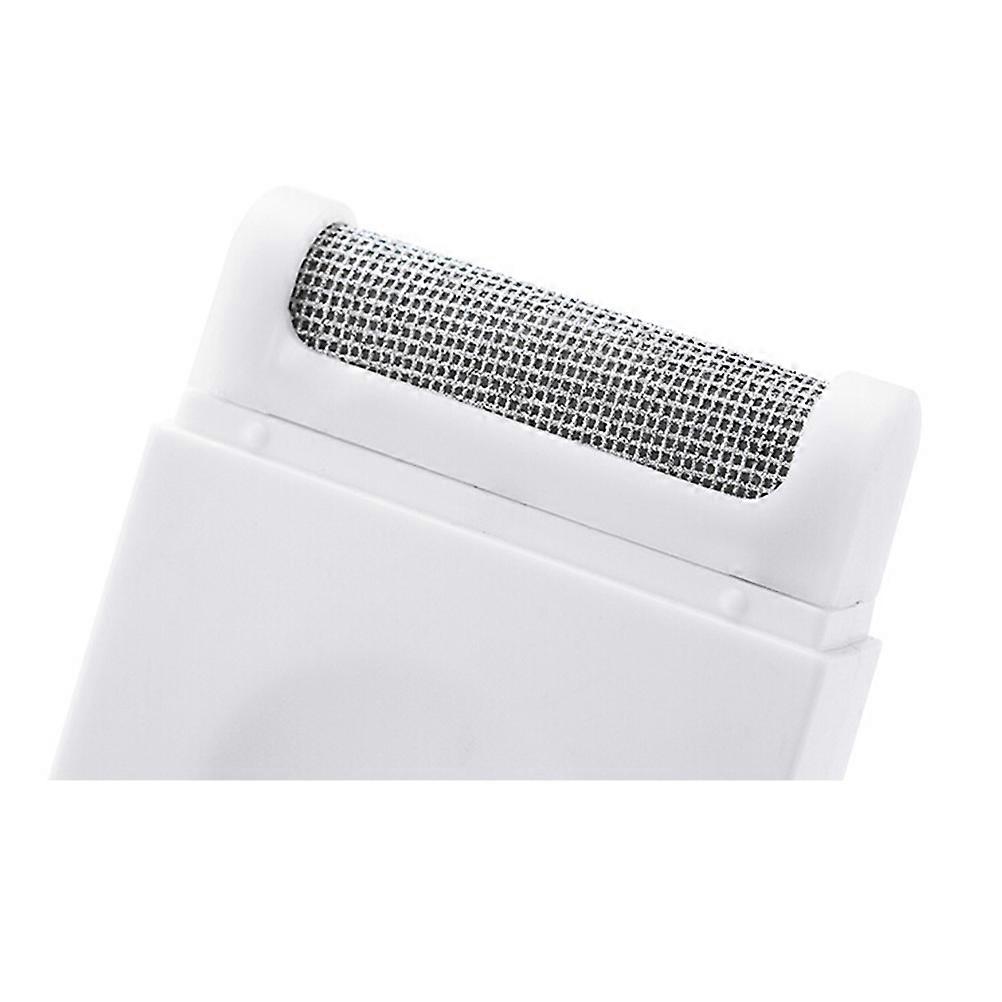 Portable Manual Operation Fuzz Pellet Removing Machine Lint Remover for Blankets Drapes 1Pack White Plastic