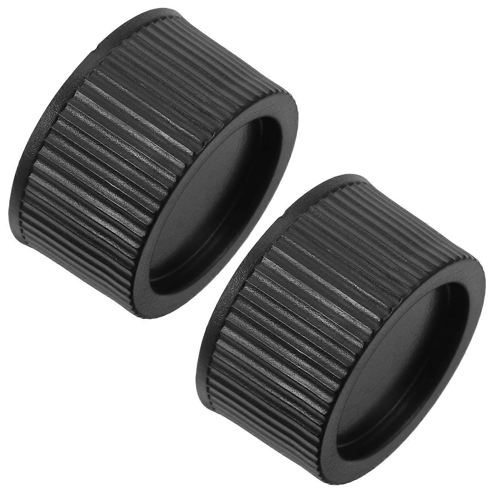 Pool Drain Screw Cap Replacement Pool Sand Filter Drain Replacement Cap Spa Sand Filters Easy Installation Black 2Pcs