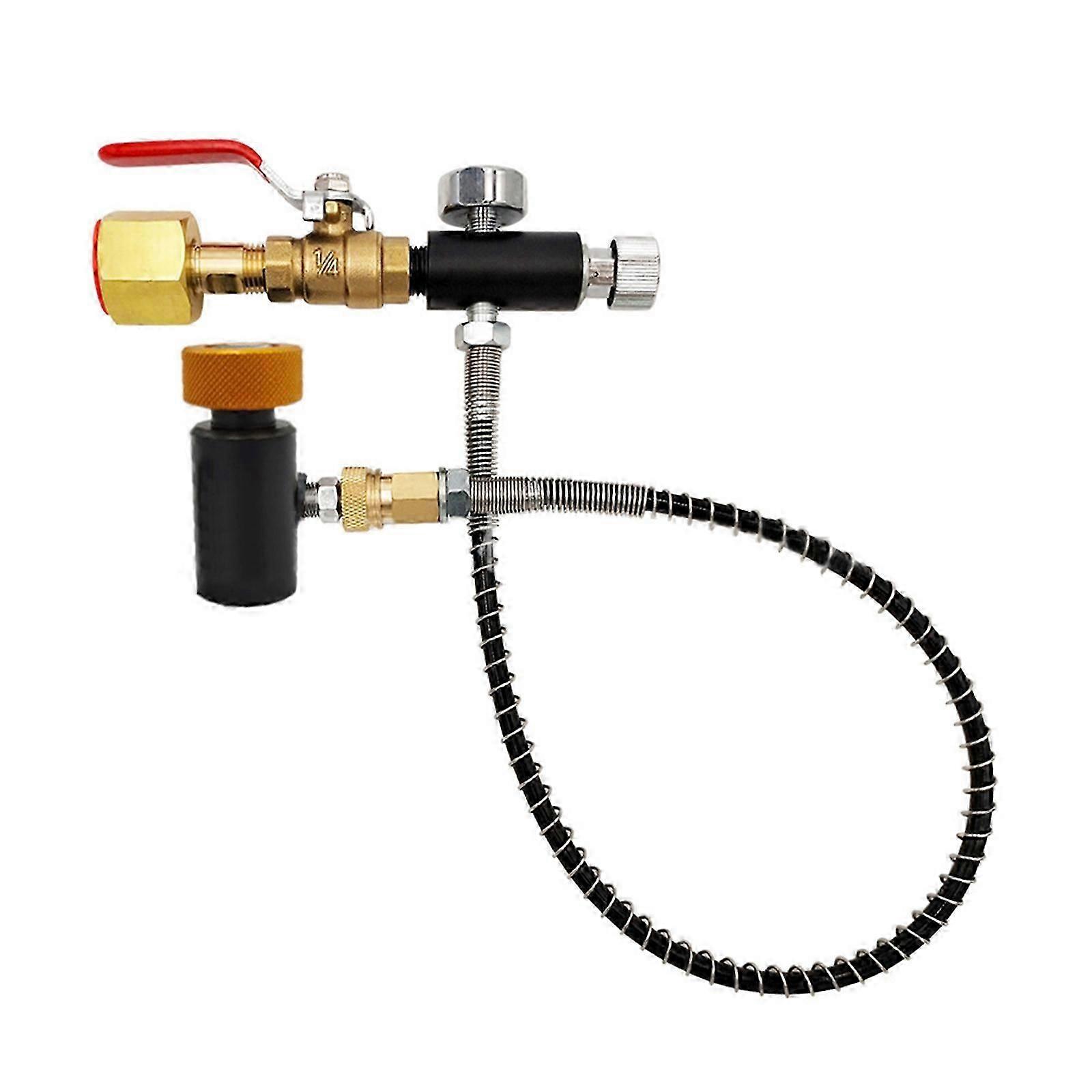 2025 Latest Model CO2 Cylinder Refill Adapter Bottle Connector CO2 Sodas Maker