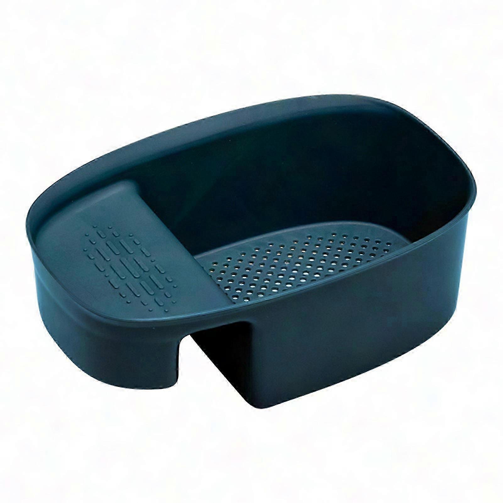Large Capacity Drain Basket - Easy Install PP Multi-Use Quick Drain Colander for Kitchen & Home