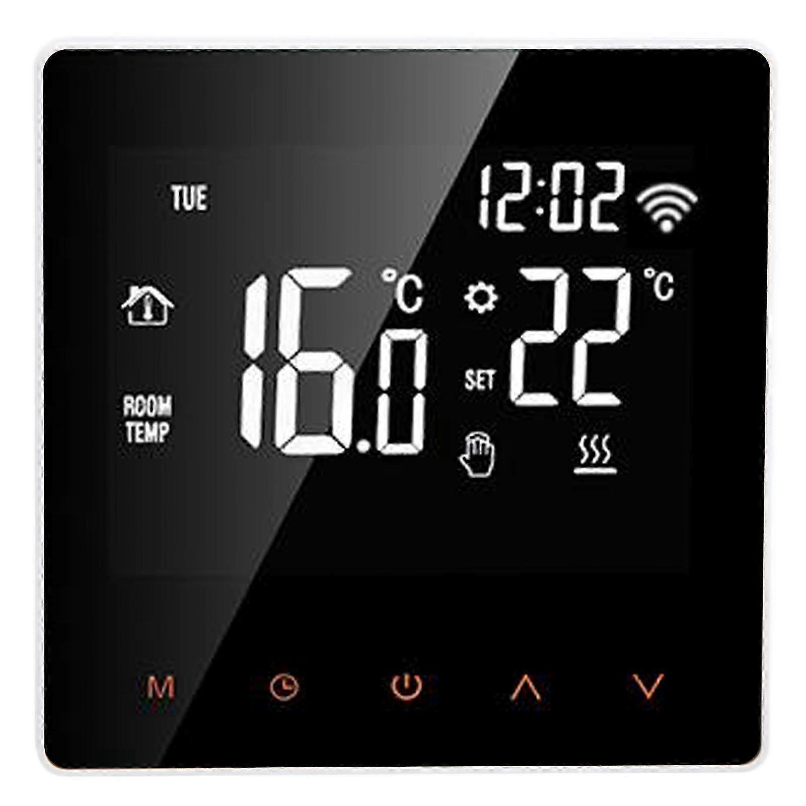 Smart WIFI LCD Thermostat for Water Floor Heating and Boiler System, Suitable for Smart Controls, AC230V