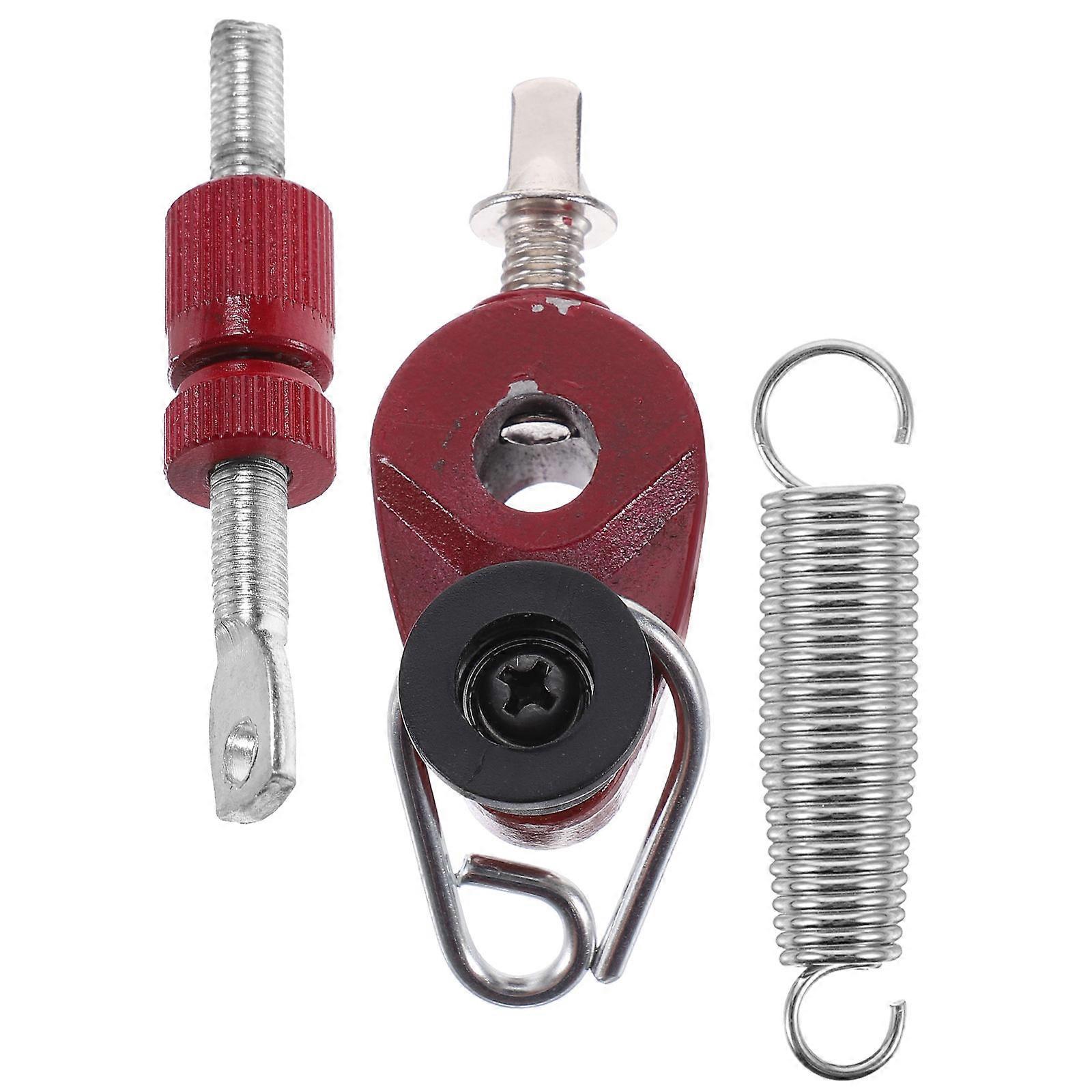 Jazz Drum Pedal Bass Drum Foot Pedal Red 6x1.3cm Replacement Cam Tensioner 1Pcs