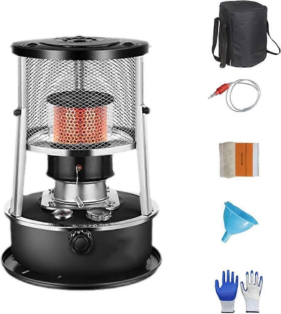 Portable Kerosene Heater for Camping, Non-Electric Oil Heating Stove, Dimensions 33x33x46 cm, Efficient Indoor Use