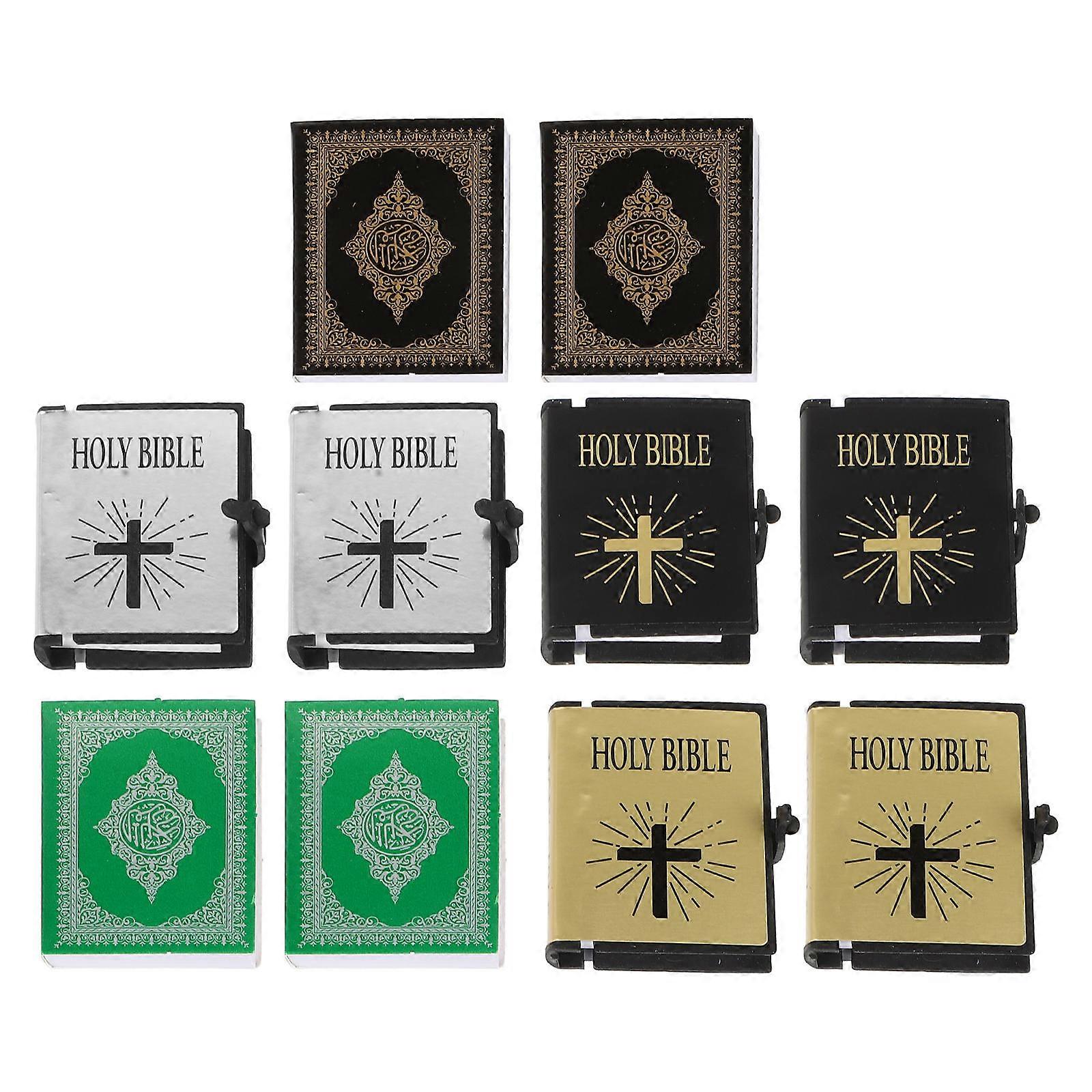 Miniature Books Model Mini-Book Decoration Assorted .00X3.20X1.00cm 10Pcs