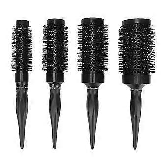 Rundbürsten-Set Alloy Hair Styling Schwarz Locken-Rundhaarbürste zum Föhnen StudentYMMR)