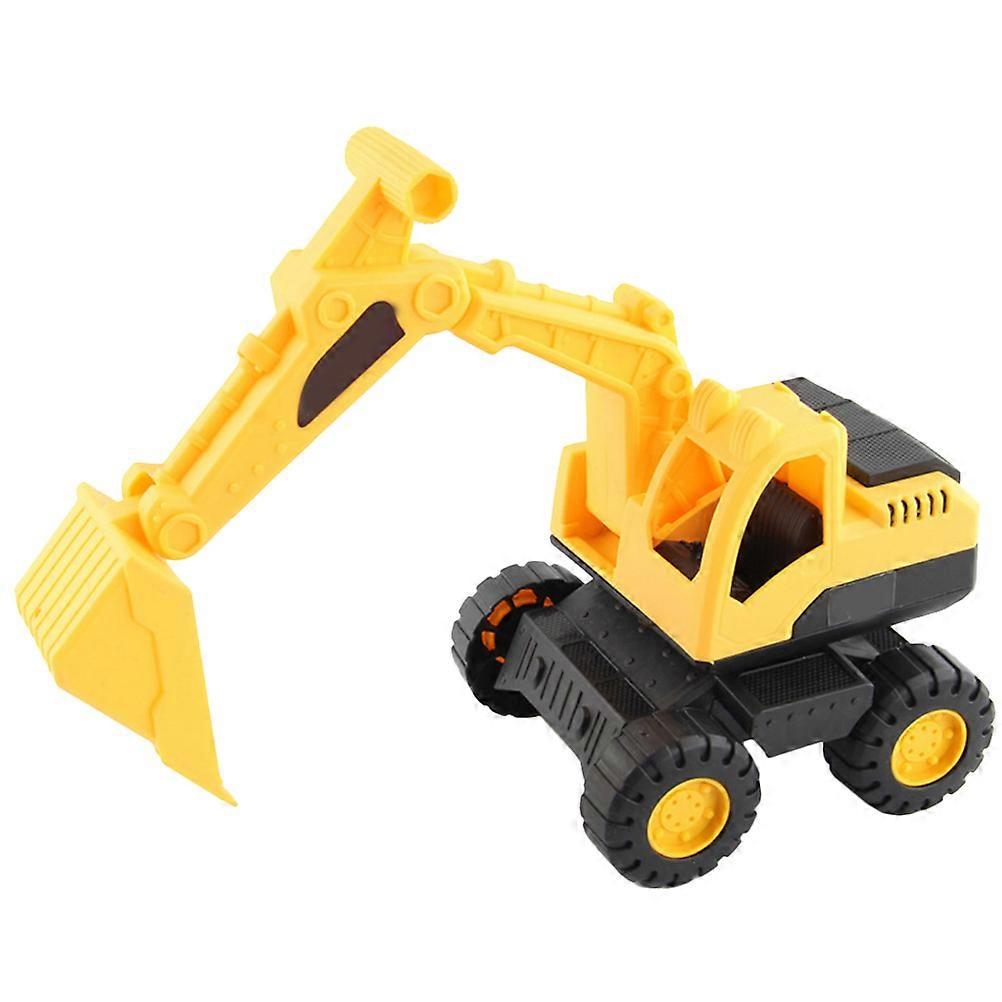 Friction Powered Engineering Vehicle Simulation Excavator Model for Lightweight Construction Play, Enhancing Coordination and Flexibility for Boys