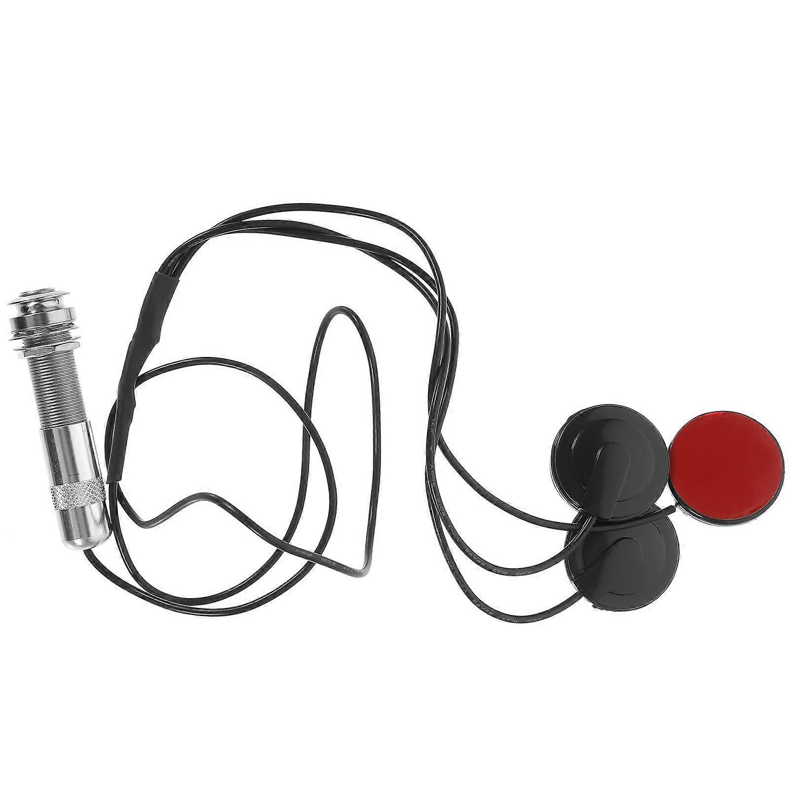 Piezo Sensor Pickup for Guzheng Ukulele Mandolin Banjo String Instruments Lightweight Durable Audio Transducer Easy Installation Compatible