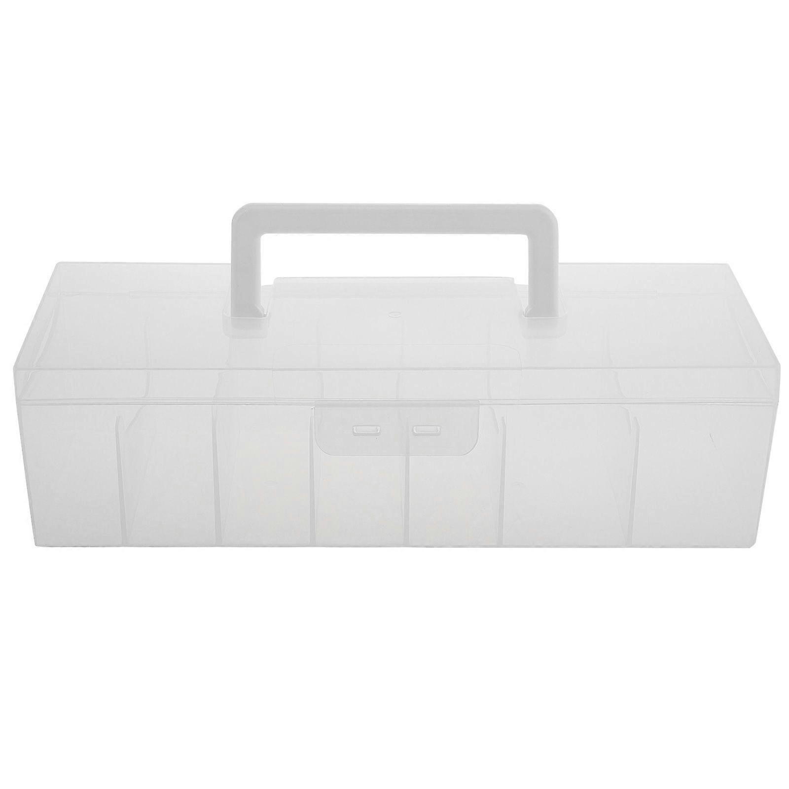 プラスチックシードオーガナイザーボックスクリアシード収納ボックスシード封筒収納ボックスシード整理アクセサリー用の仕切り付きクリアシード保存ボックス