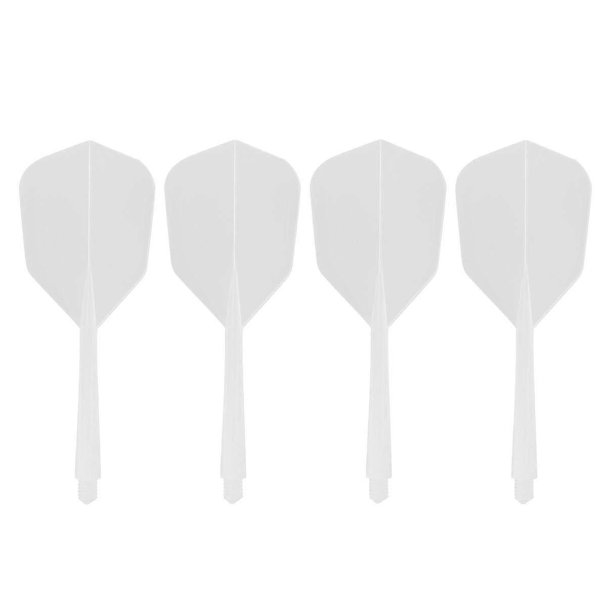4 kpl Clear Fine Thread Dart -lennot sisätiloissa ulkoiluun (valkoinen)