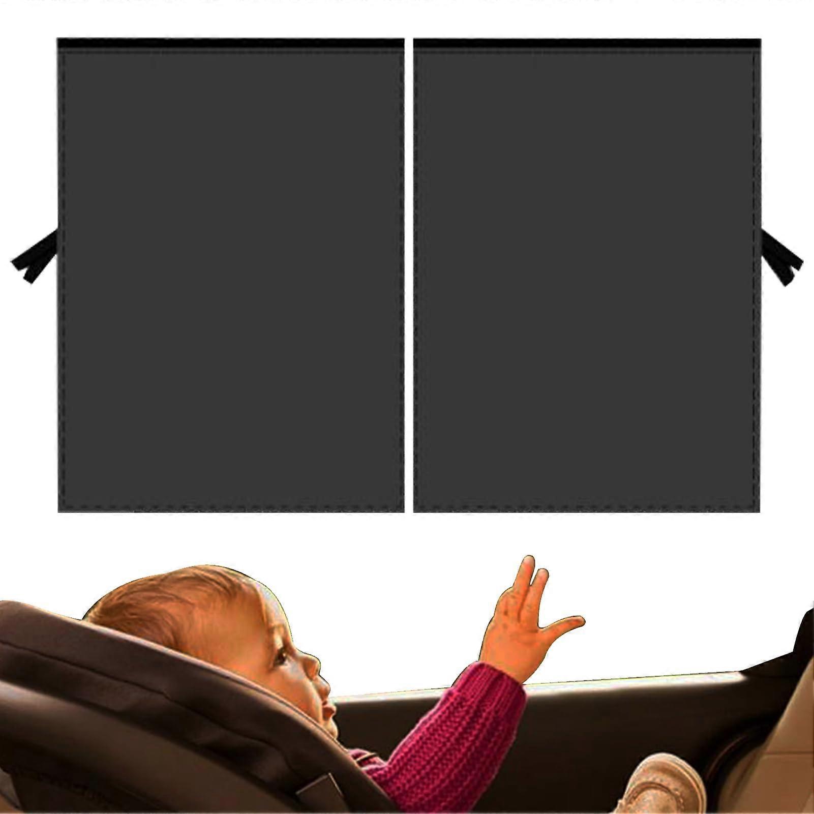 Truck Window Sun Protection 2 x Side Window Sun Protection With Magnetic Holder For Cars, Breastfeeding And Baby Sleep