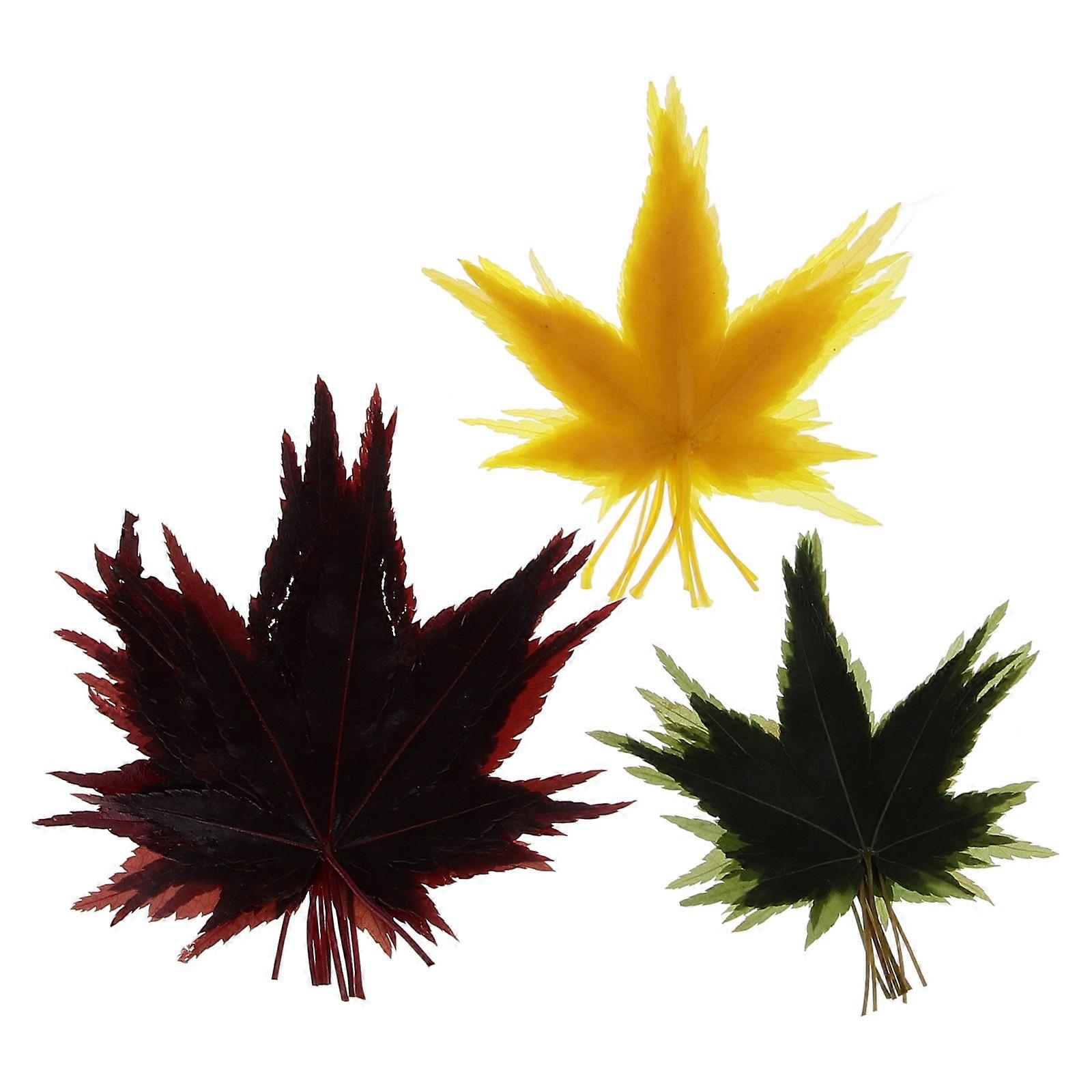 Here's a refined product description for your **30pcs Natural Maple Leaf Sushi Tray Decorations**:

 

### **30pcs Natural Maple Leaf Sushi Tray