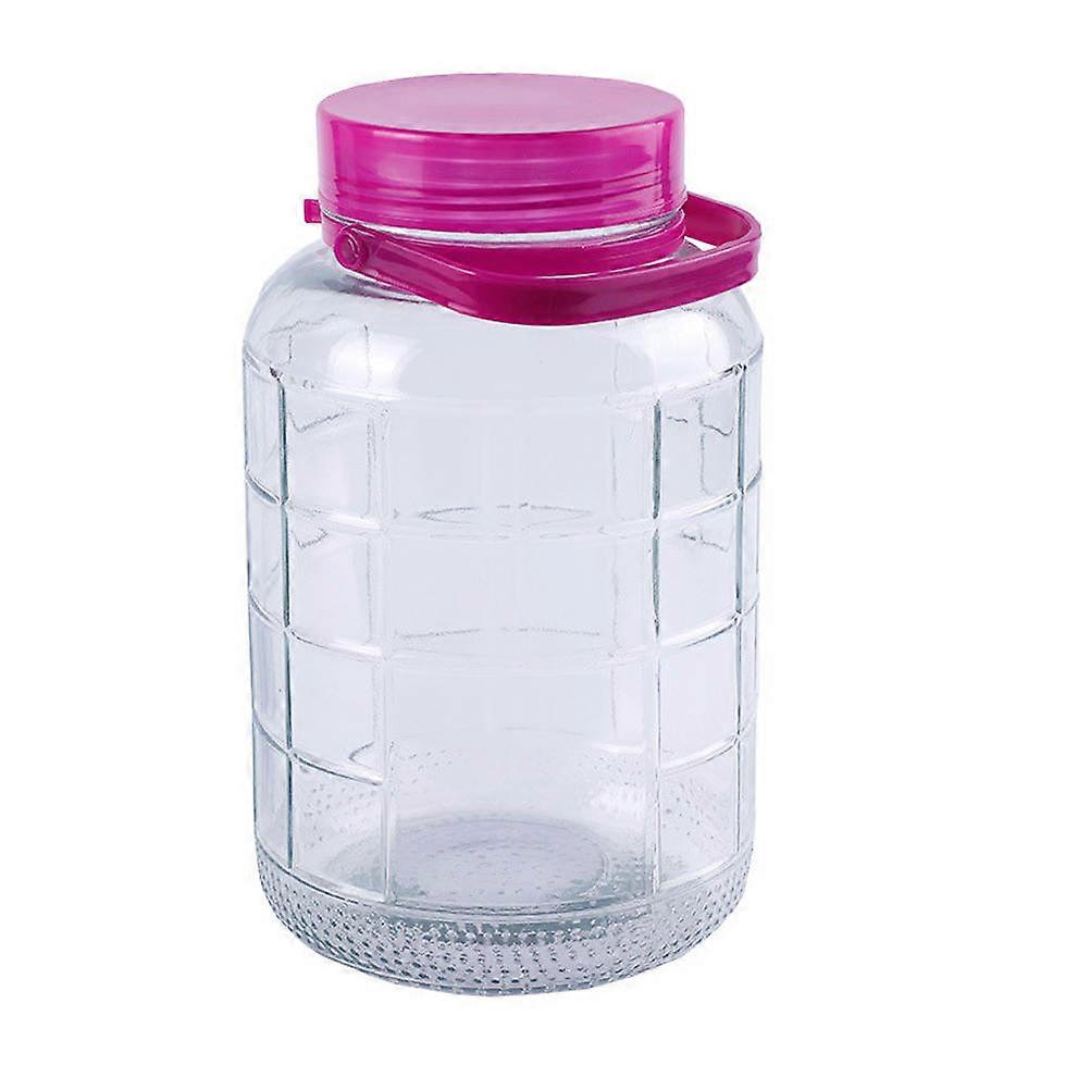 Airtight Container Small Jar Glass Dried Food Jar Household Users Transparent Large Capacity 1Set