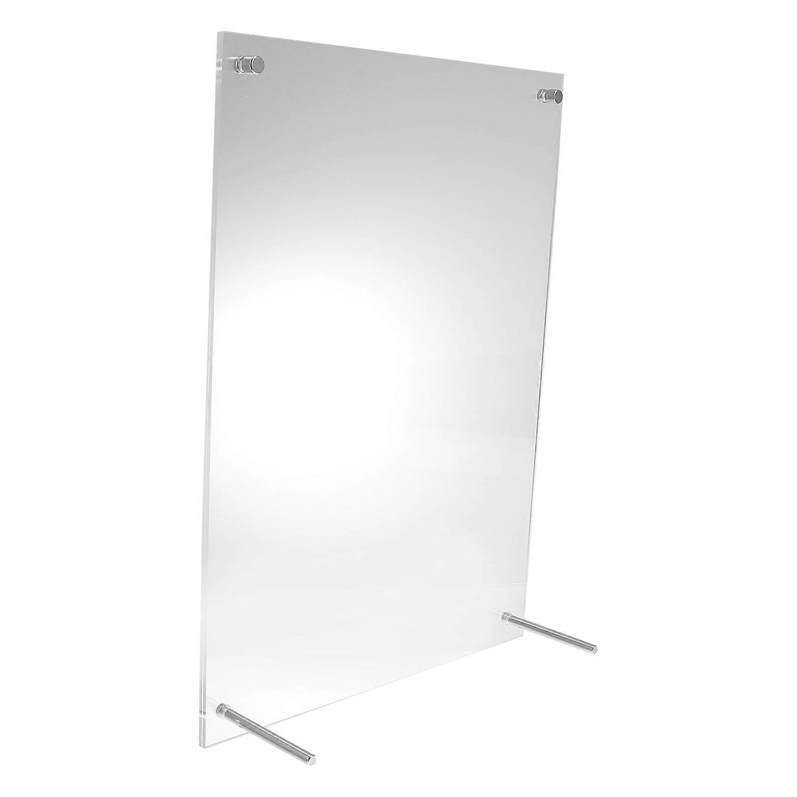 Desk Picture Frames For Office Acrylic Photo Frame Display Certificate Simple Design Rectangular 1Pcs