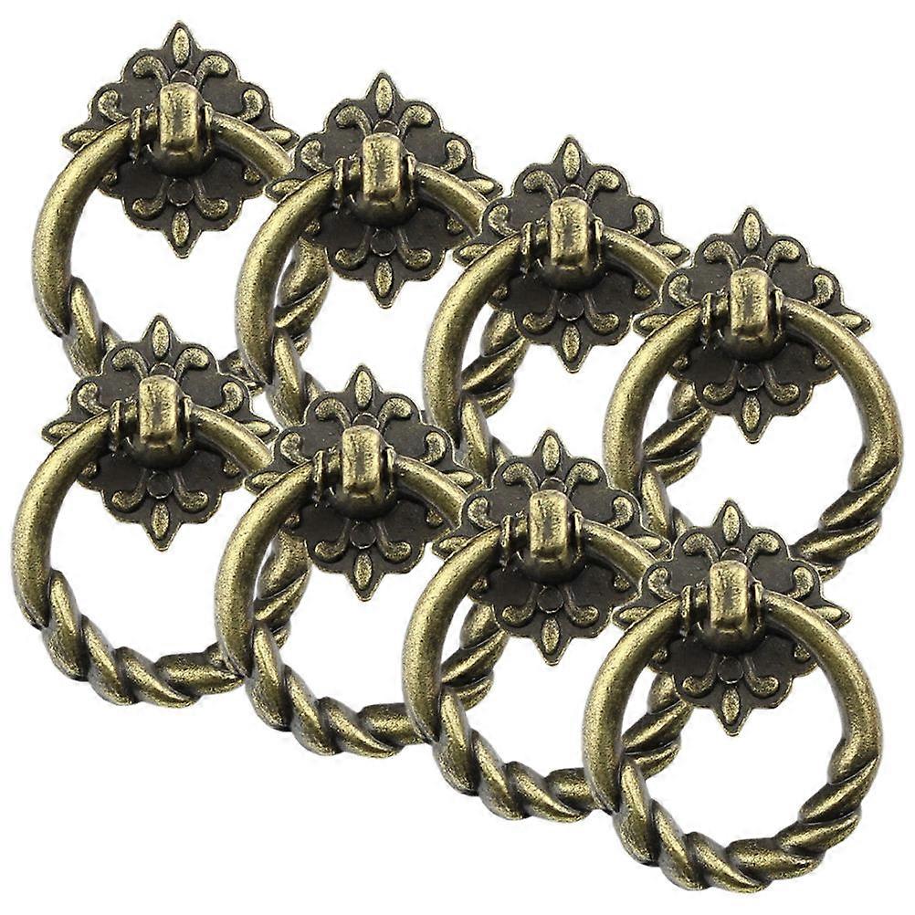 Cabinet Drawer Pulls Metal Pull Handles for Home Use 8Pcs Mini Knobs