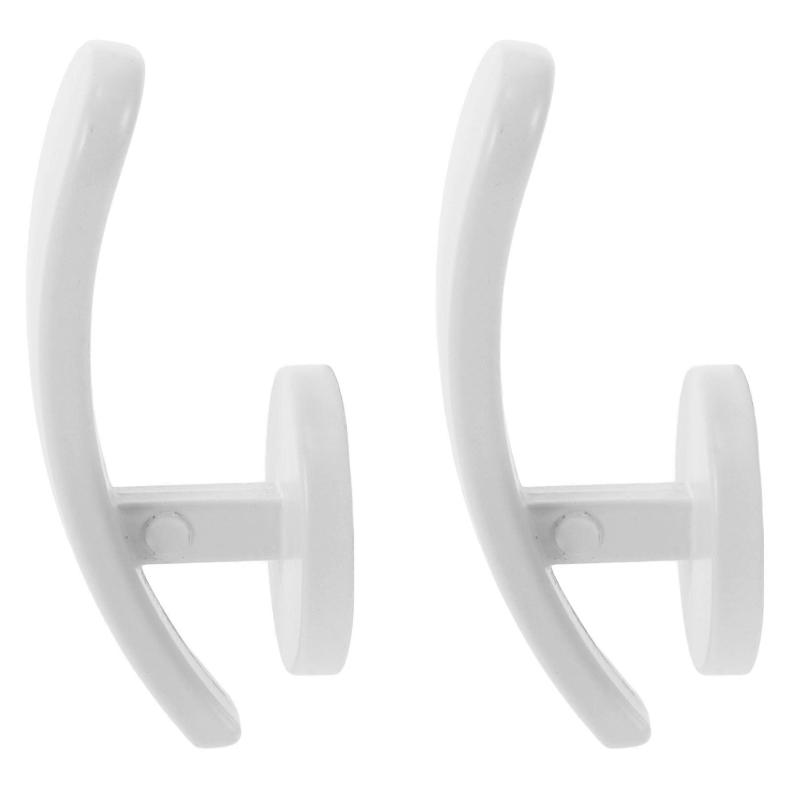 2pcs Curtain Hook for Holding Drape Wall Mounted Home Decor Tieback