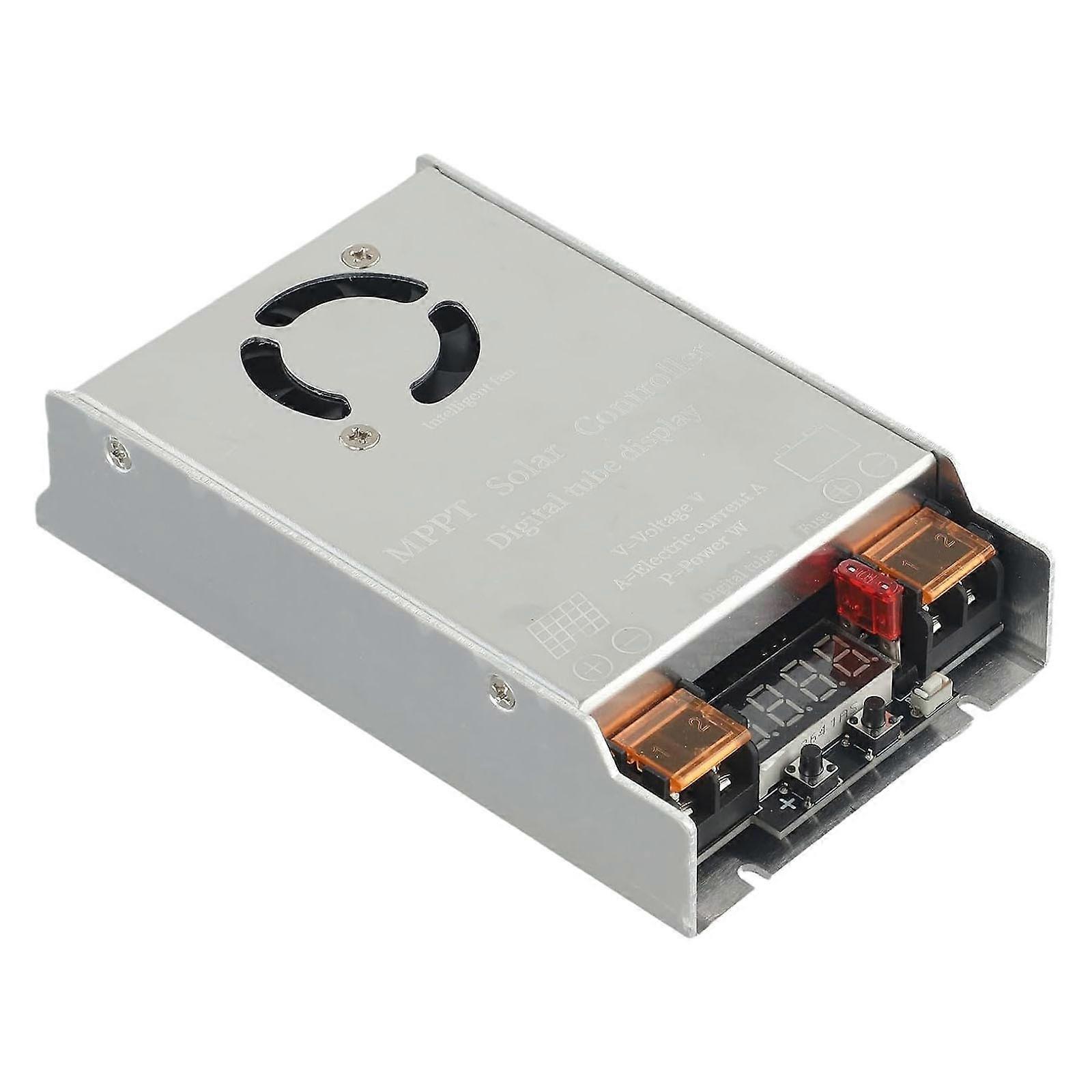 Intelligent MPPT Solar Charge Controllers 22A Support 24V 96V Battery Systems with Double USB Port Daily Casual Use Multicolor