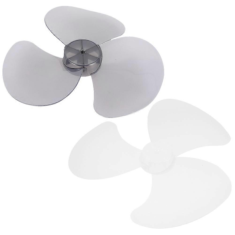 Plastic Fan Table Fan Replacement Air Concentration Home Use 2Pcs