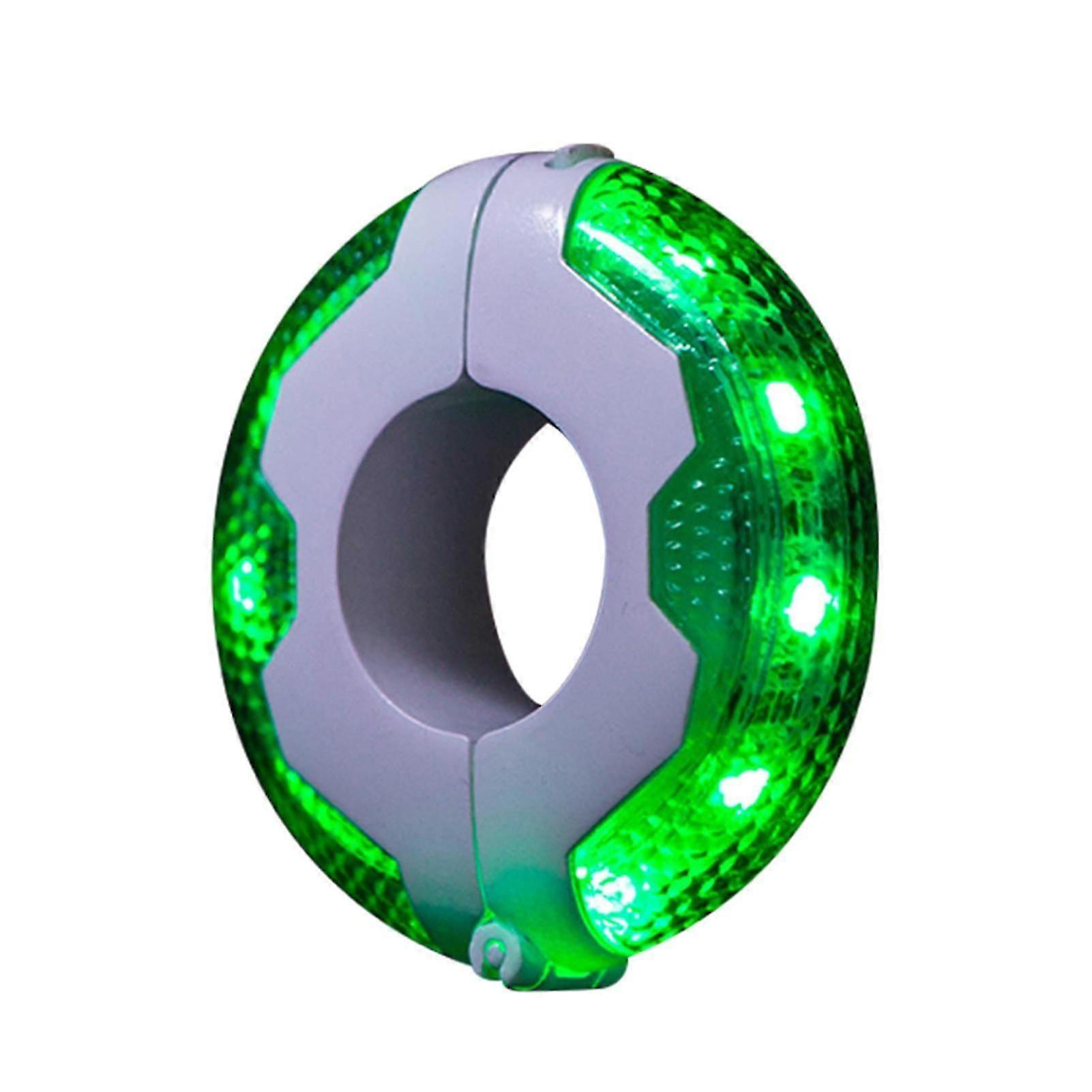 Bicycle Wheel Hub Lights Rechargeable Waterproof Dustproof Durable Bicycle(1Pcs)