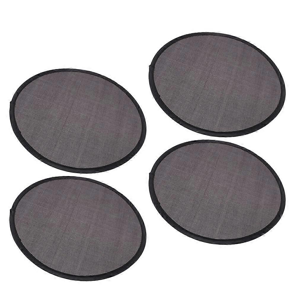 4 Pcs Lightweight Portable Folding Hand Fans Ideal for Weddings Festivals Easy to Carry and Use Multi Purpose Circular Fans