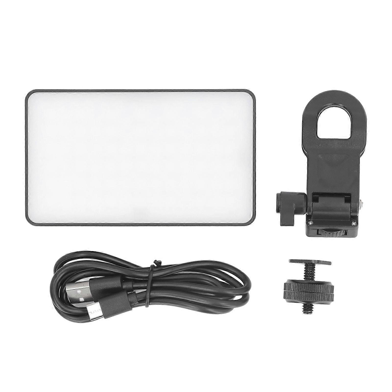 Phone Fill Light 140rgb 2500 to 9000K Full Color LED Stepless Dimming 3000mAh Multiple Modes RGB Video Light for Photography Live