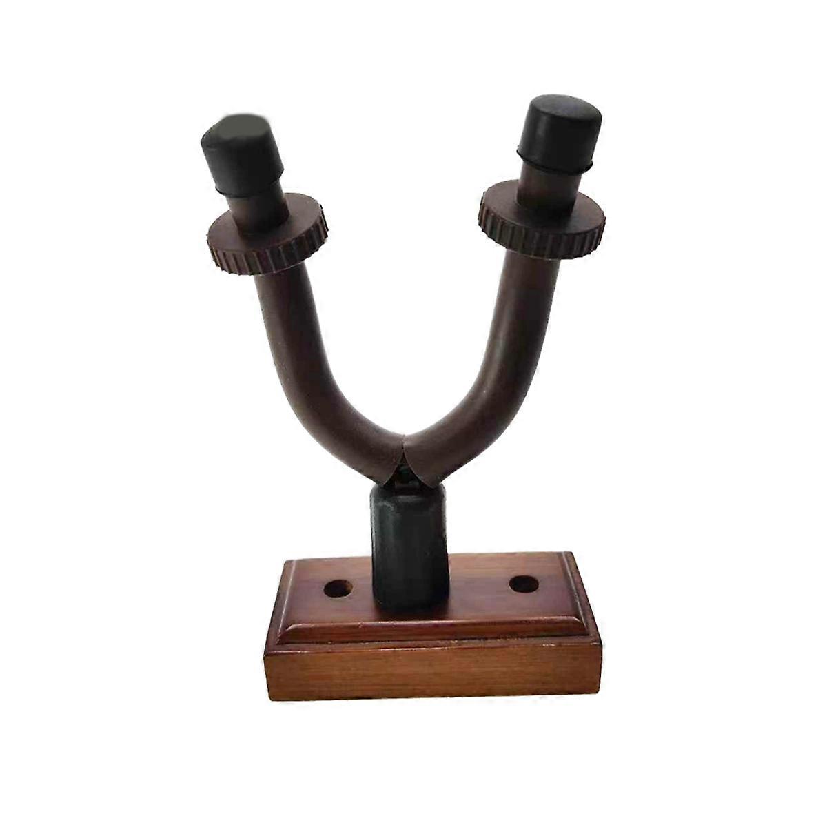 Guitar Hanger Wall Mount Wall Hangers Hooks Holder Stand Wood Display with Screws - Easy to Install