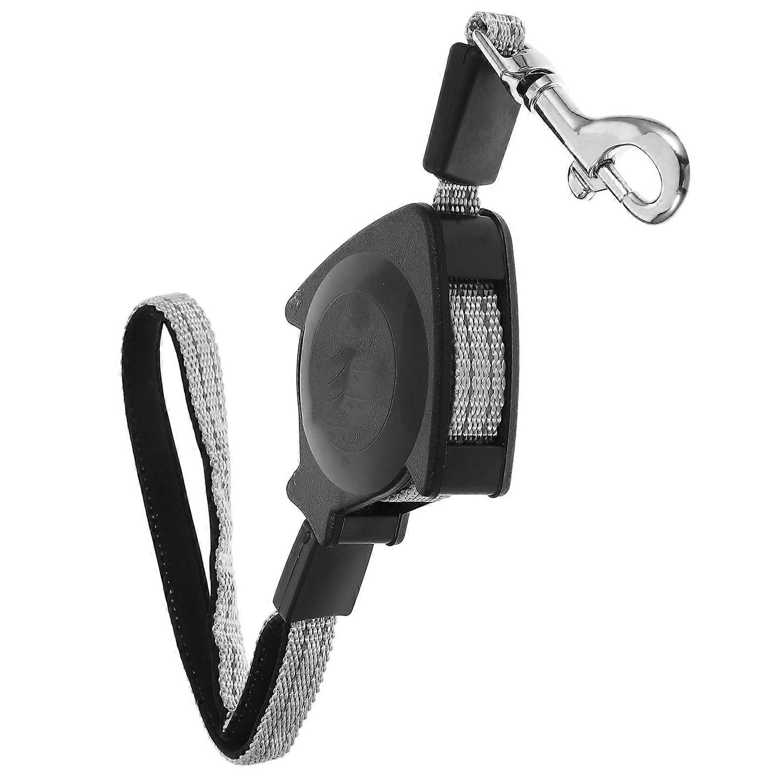 Large Automatic Retractable Dog Leash for Pets Telescopic Traction Rope Belt in Black