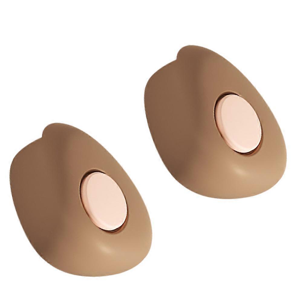 Protective Corner Guards 2Pcs Furniture Corner Protector Home Safety Coffee Color Durable Design Safety for Children