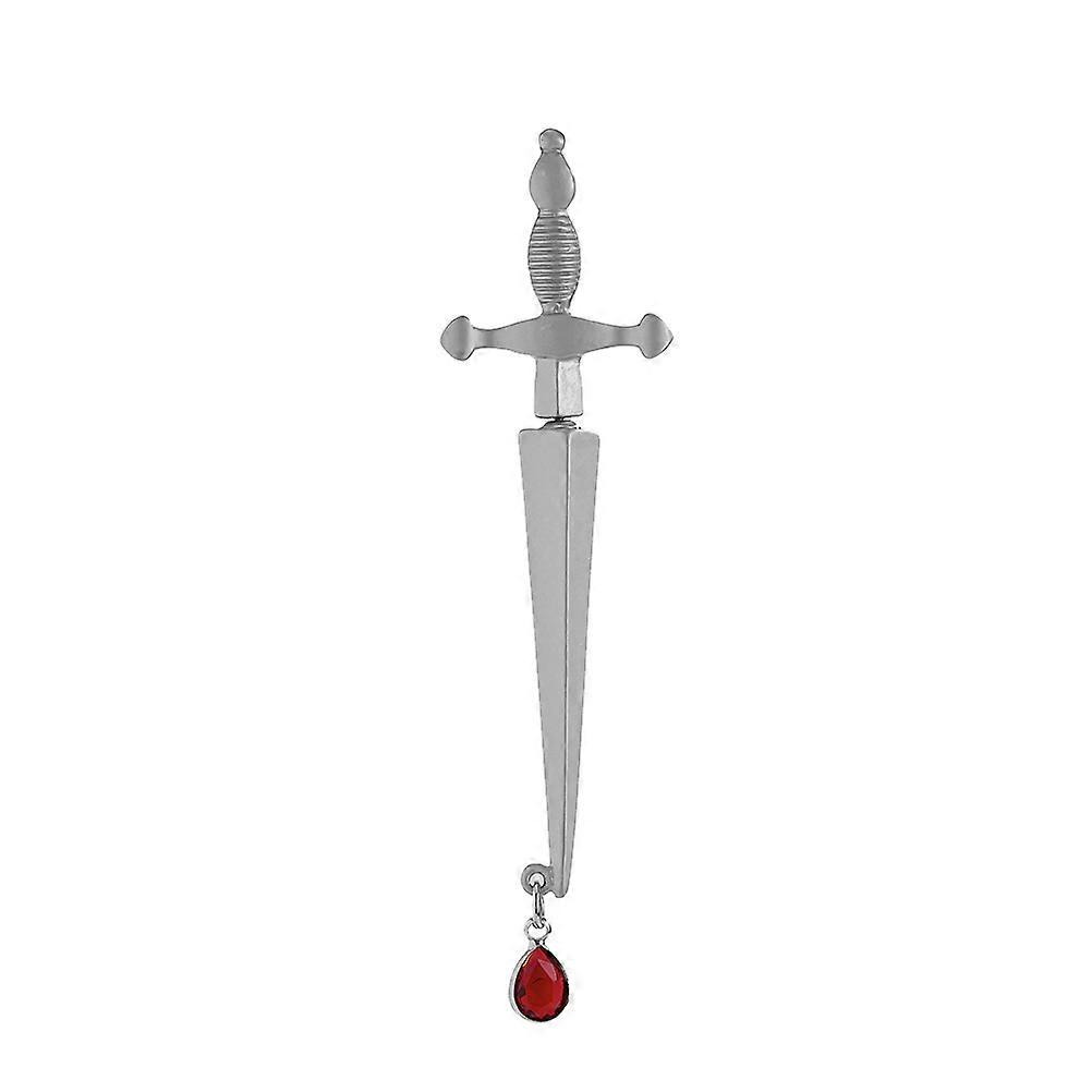 Svärd Formad Retro Örhänge Enda Öra Hängsmycke Kvinnor Dans Party Tillbehör 1st