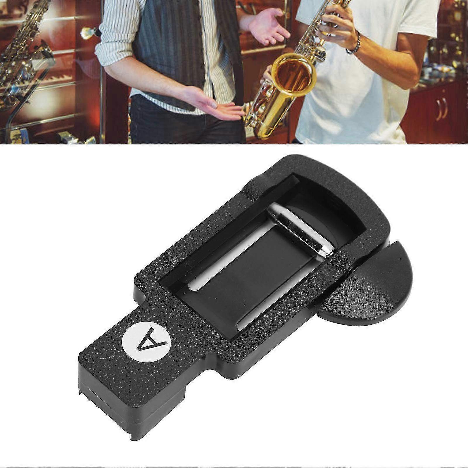 Portable Alto Sax Reed Trimmer with Easy Knob - High Precision Reed Cutter for Saxophone Maintenance & Perfect Cutting Edge