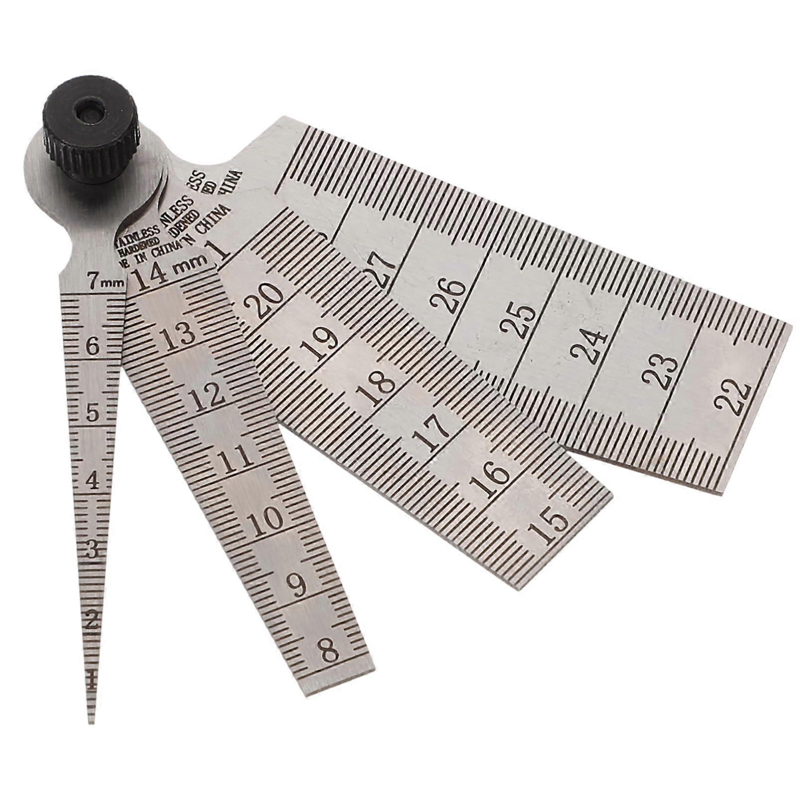 Stainless Steel Feeler Probes 4-Piece Set For Measuring Gap Widths In Hard-To-Reach Areas, Precision Tolerance Tool