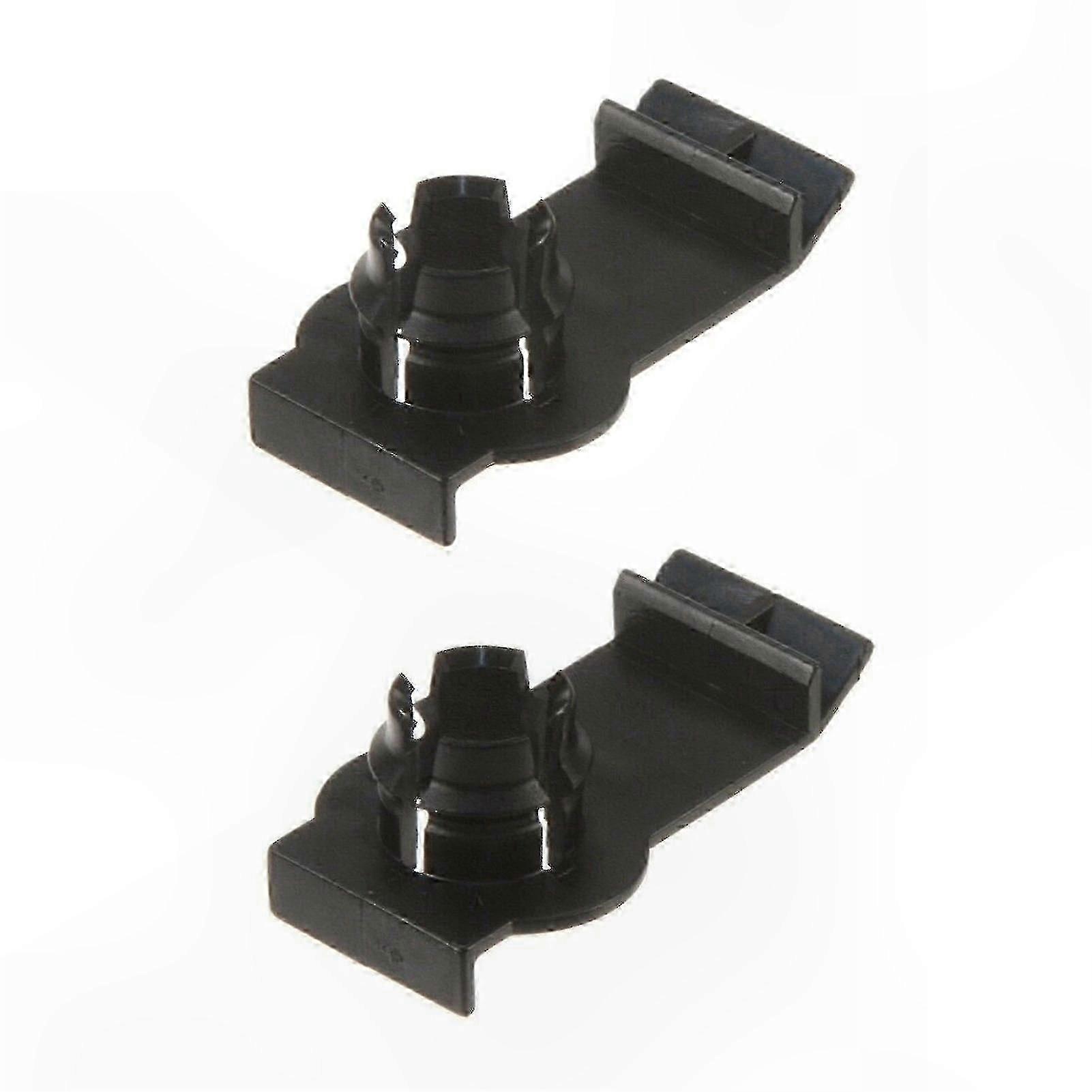 2pcs Durable Glass Mounting Clips for Auto Window Regulators Corrosion Resistant Compact Design Fits Various Car Models