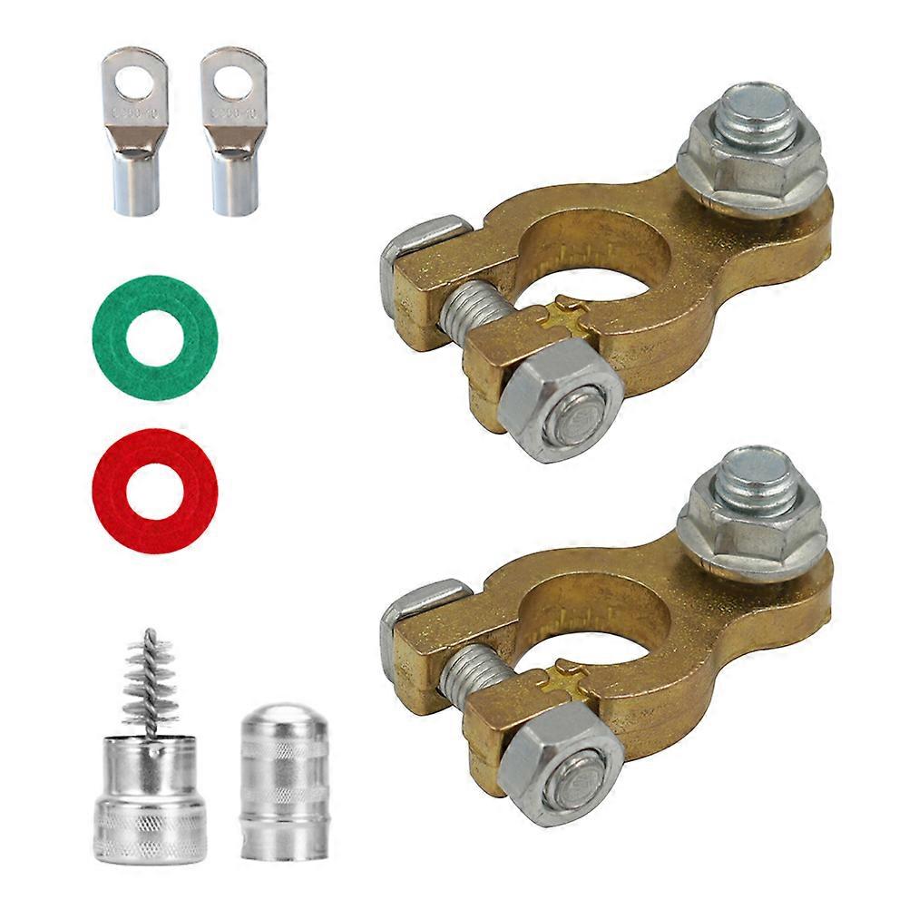 1 Set Car Battery Connectors Terminal Clip Quick Release Battery Clip Connectors