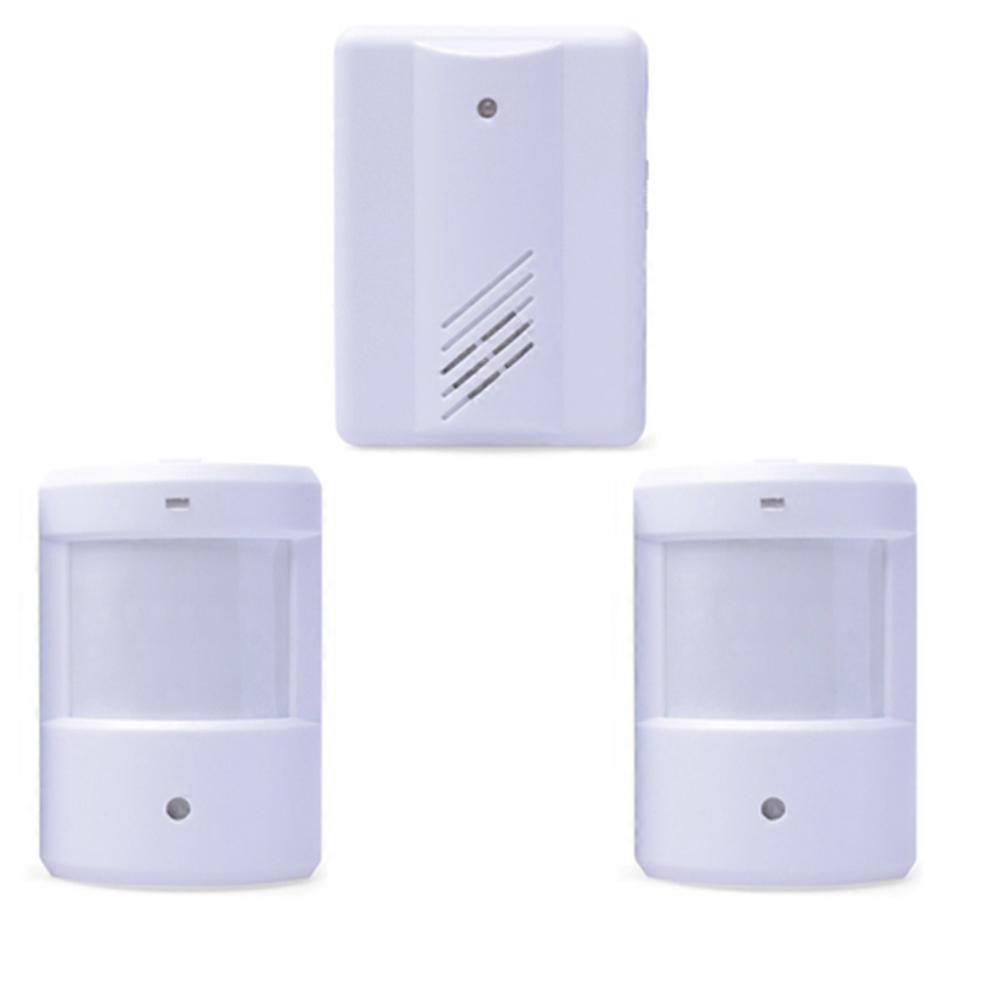 Smart Wireless Doorbell For Home Designed For Visitors With Alarm Functionality Including 2 Probes