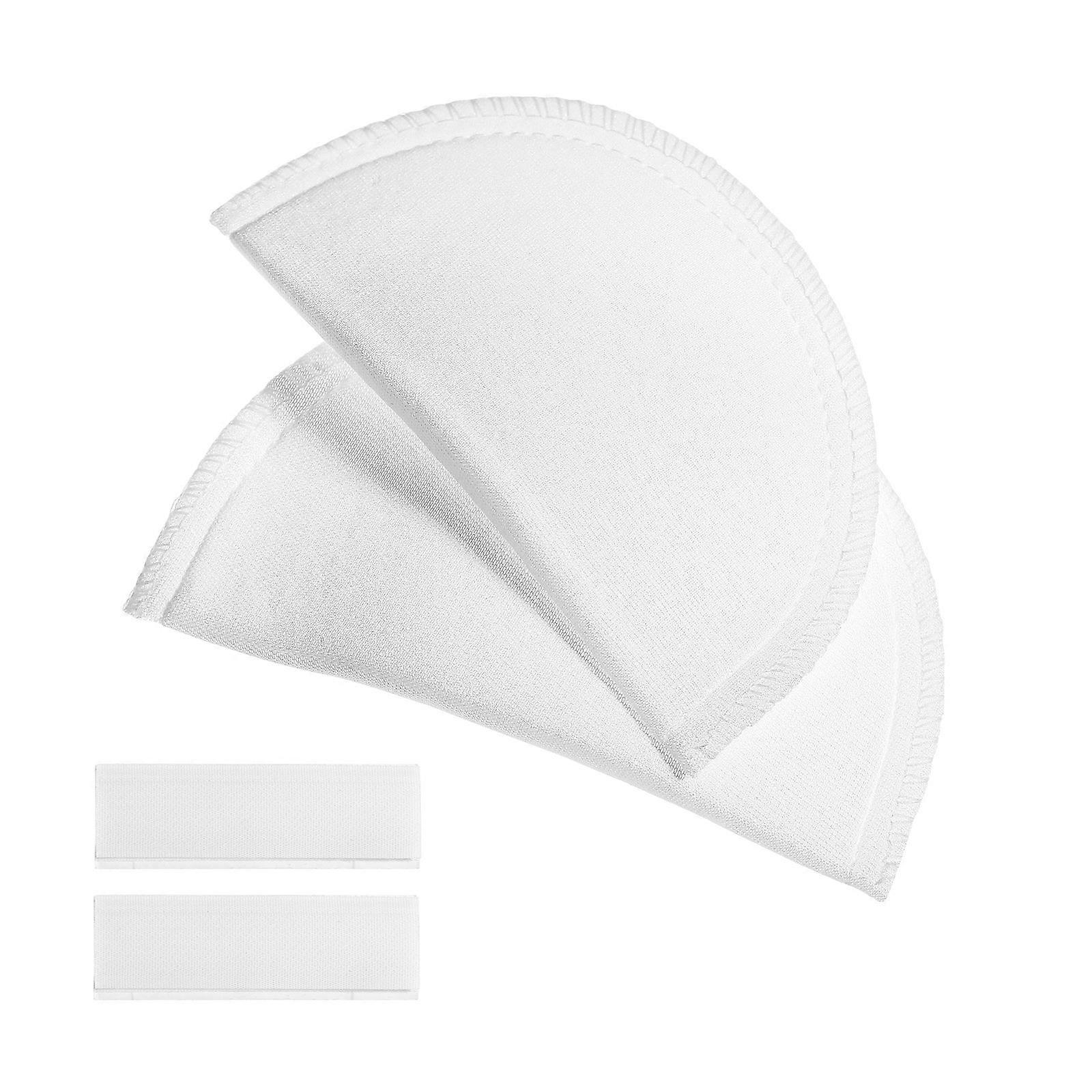 1 Pair Replacement Sponge Suit Shoulder Pad Adhesive Shoulder Enhancer for Woman Suit Clothes