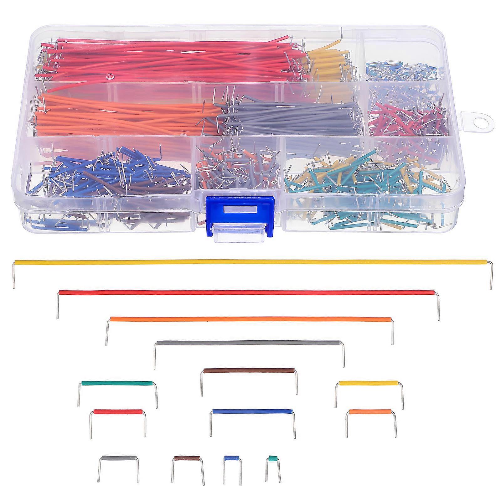 Jumper Wire Kit 840 Pcs With Wires Ideal For DIY Projects Supporting Circuit Boards And PCB Prototyping Made From Quality Materials