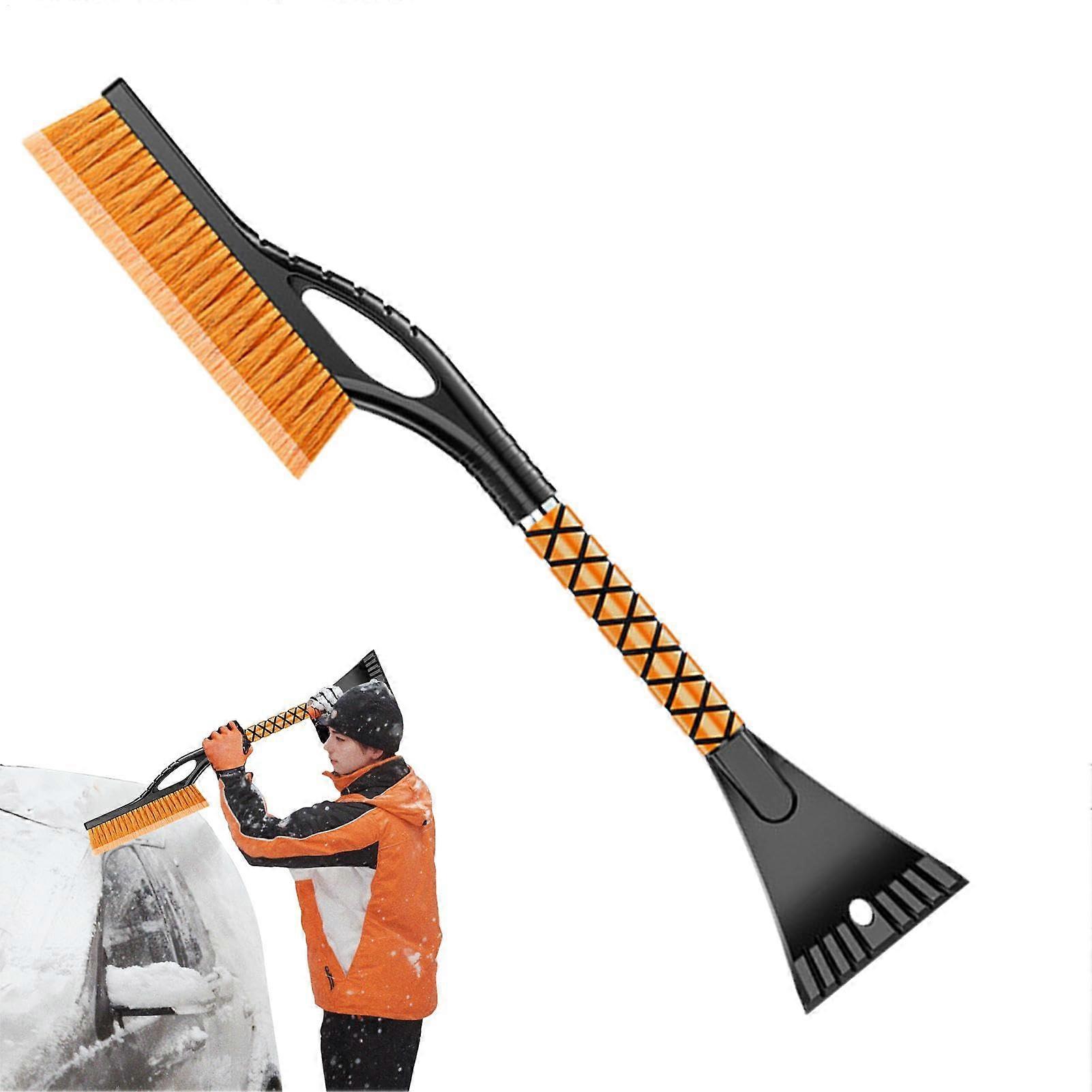 Snow Brush Extendable Car Deicer Tool Ice Scraper Adjustable Snow Shovel Vehicle Snow Brush Winter Scraper For Car