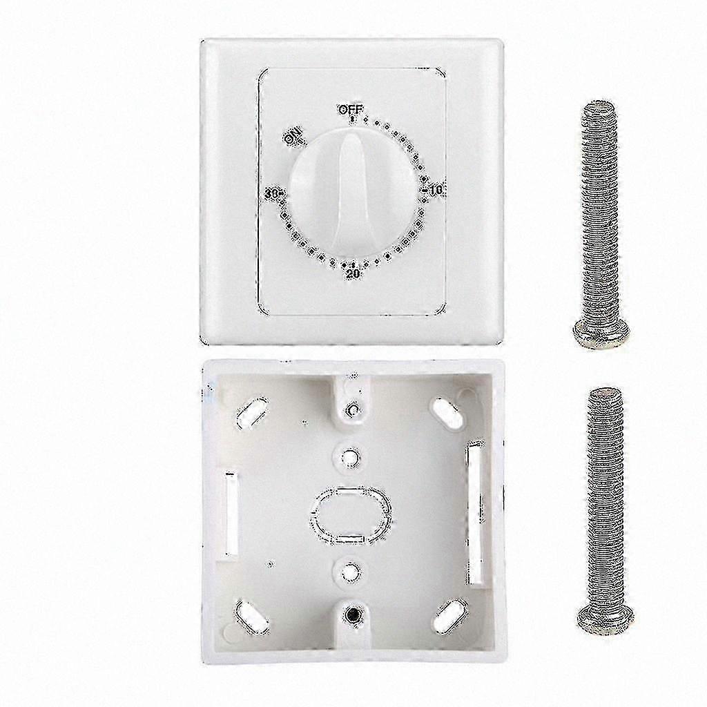 Mechanical Timer Switch with Auto Power Off and Minute Countdown Function