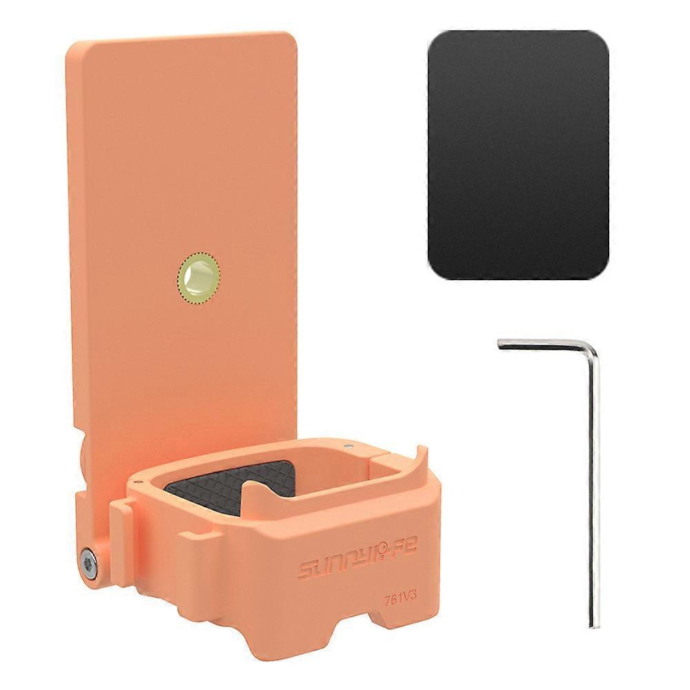 TKdaddy SUNNYLIFE 761V3 For DJI Osmo Pocket 3 Magnetic Mount Multi Interface Expansion Adapter Orange