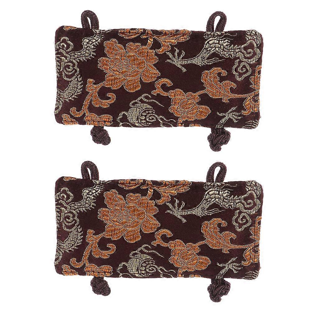 Tea Pot Handle Sleeve Pot Handle Cover Household Use Cloth Multi Anti-Skid Function 2Pcs