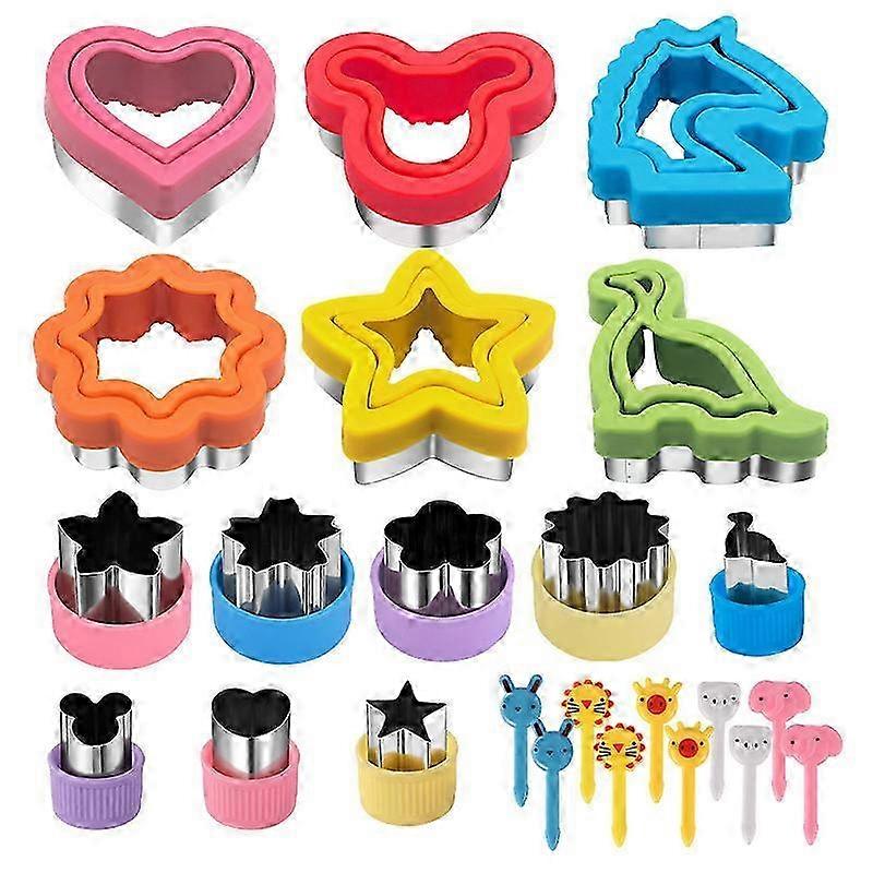 24Pcs Sandwich Cutter and Sealer Set, Uncrustables Maker