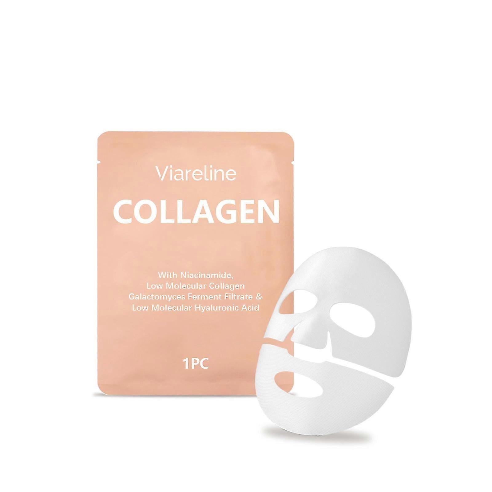 Viareline Collagen Moisturizing and Moisturizing facial mask Mild, Moisturizing and Moisturizing facial mask