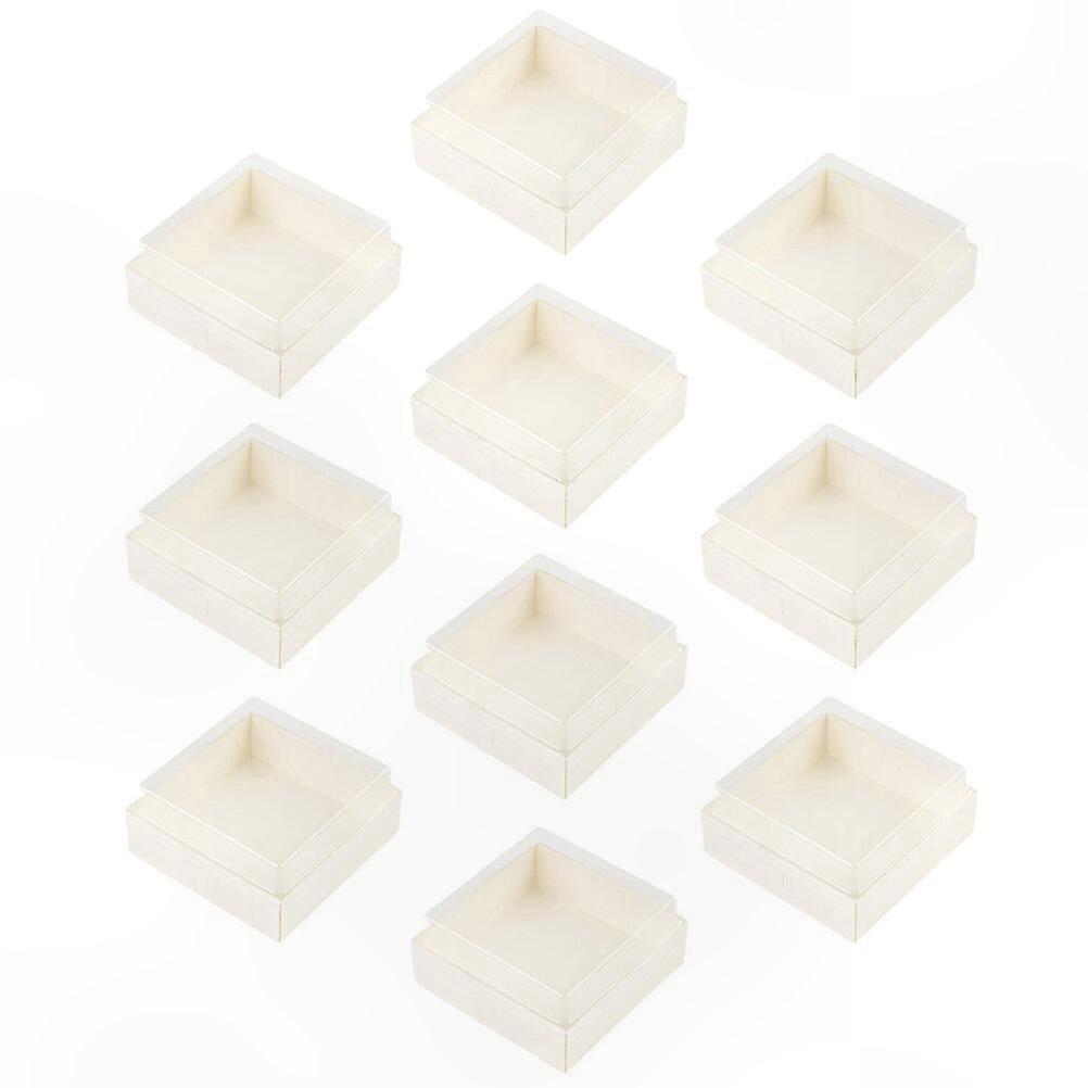 Mini Cupcake Window Boxes Gift Packaging for Pastry and Cookies