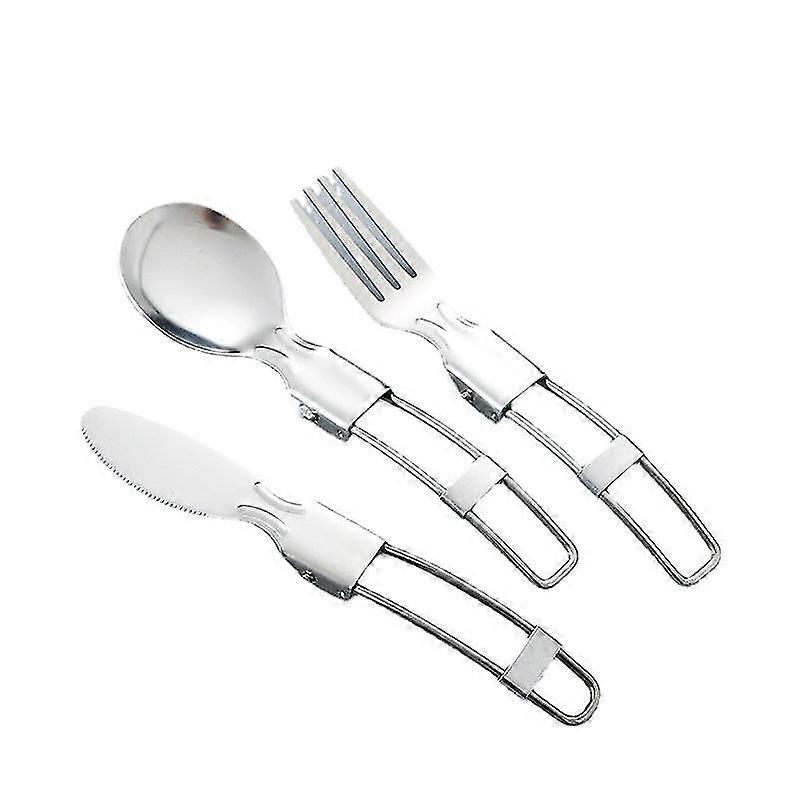 304 Stainless Steel Flatware Sets 5pcs/set Spoon Fork Chopsticks Ha...