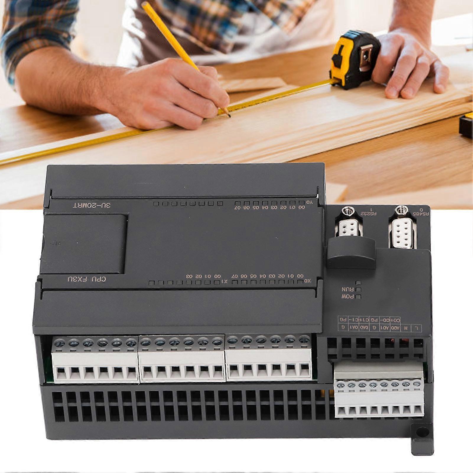 PLC Control Board 12 In 8 Out 8000 Mem 140x100x63mm DC24V