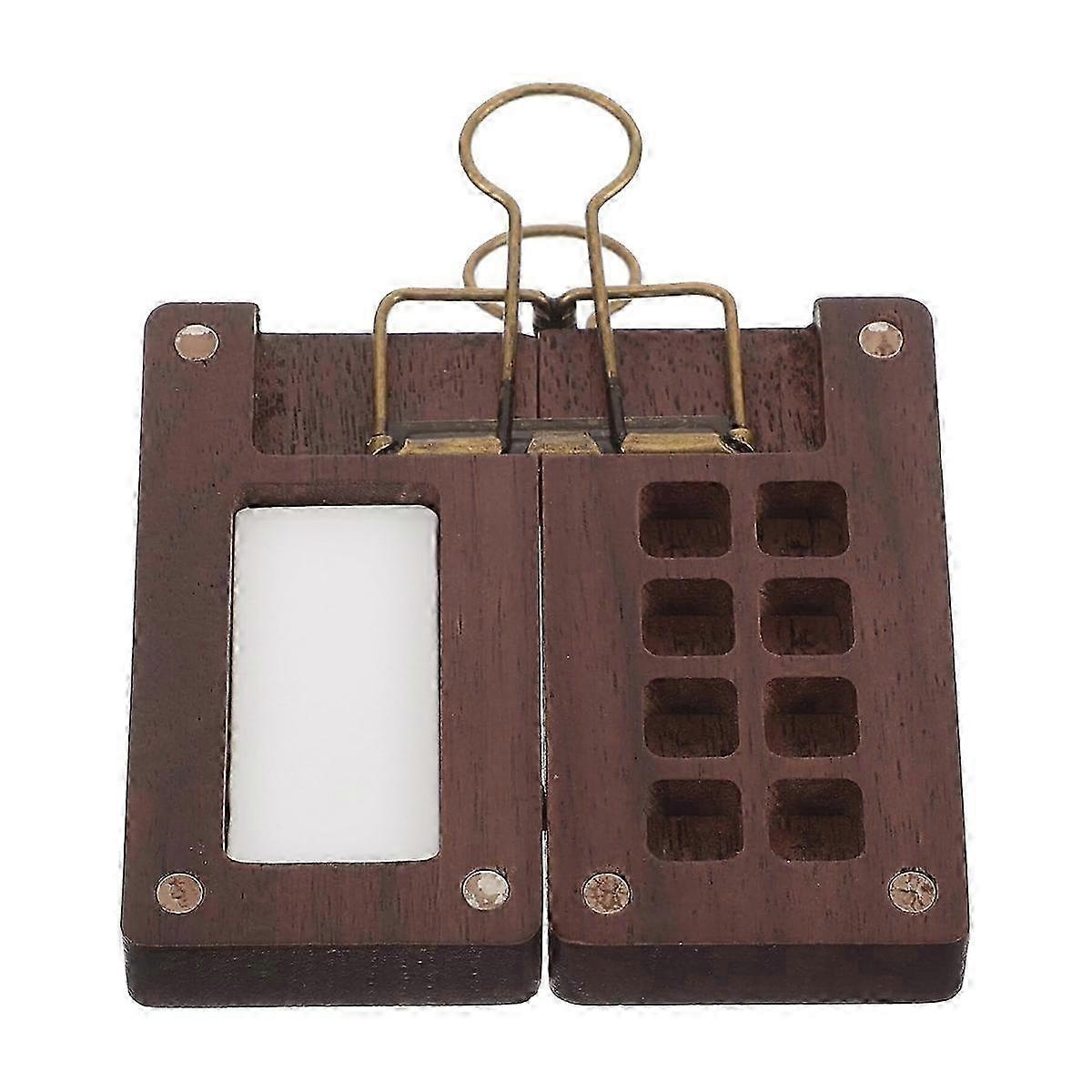 8 Grid Portable Sketchbook Palette, Palette, For Watercolor, Gouache